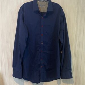 TWILLORY PERFORMANCE TRADITIONAL FIT BUTTON DOWN 17.5 36-37